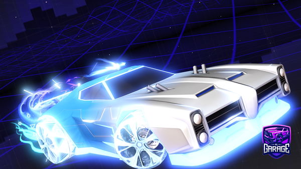 A Rocket League car design from abspielen