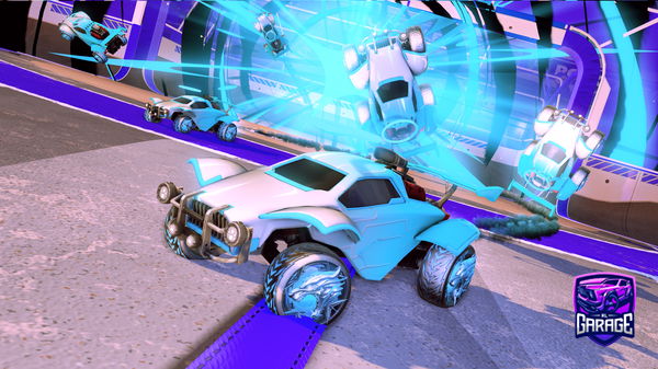 A Rocket League car design from H20_Tsunami