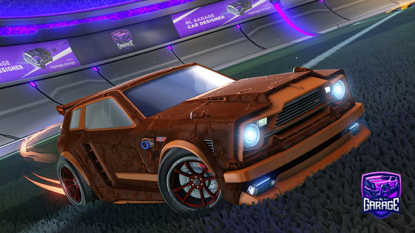 A Rocket League car design from Benplsysrocketleague