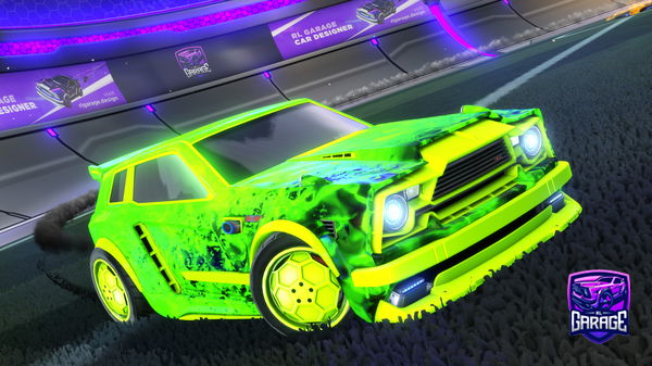 A Rocket League car design from IcONic_Wrld
