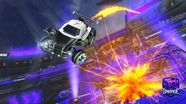 A Rocket League car design from Purplecheese575