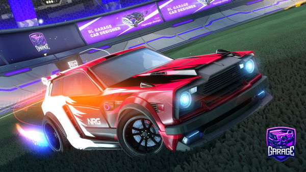 A Rocket League car design from Derallerechtepanda