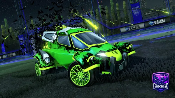 A Rocket League car design from zaddation