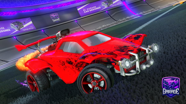A Rocket League car design from Daan09
