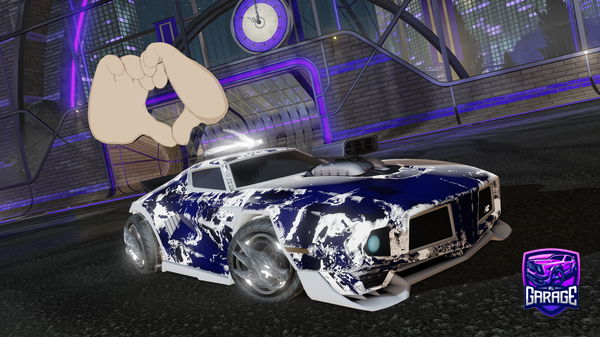 A Rocket League car design from weikuh_tosti