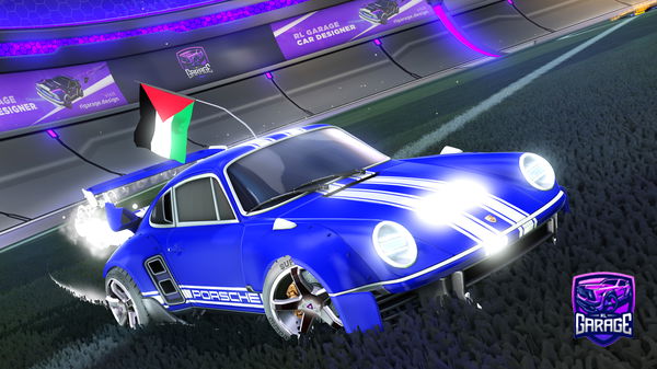 A Rocket League car design from GHXSTFVCE