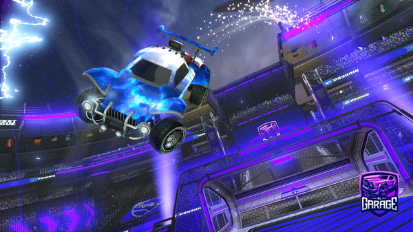 A Rocket League car design from Fecha_fingido8