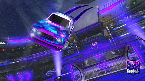 A Rocket League car design from Bashorama