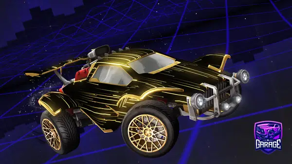 A Rocket League car design from JULA11