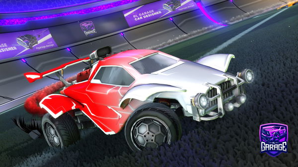 A Rocket League car design from XDjetty