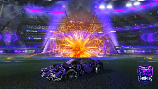 A Rocket League car design from DSV0