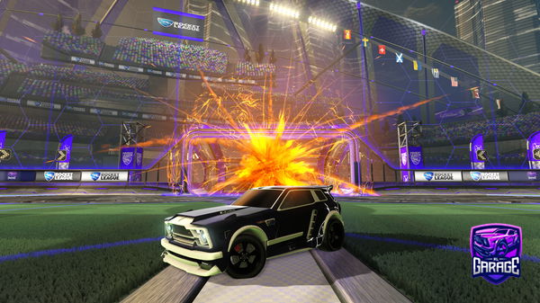 A Rocket League car design from Julianigloo