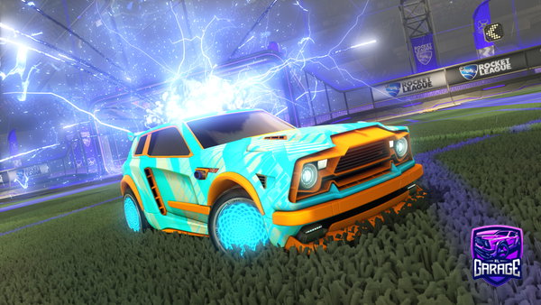 A Rocket League car design from FrANCisXD-__-