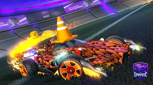 A Rocket League car design from NxksRL