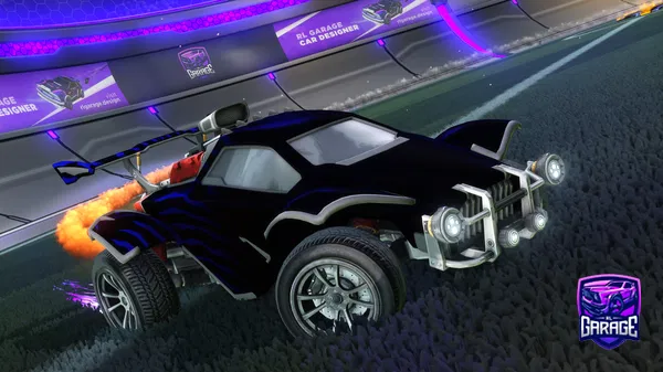 A Rocket League car design from happtsu