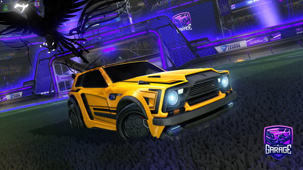 A Rocket League car design from bamet