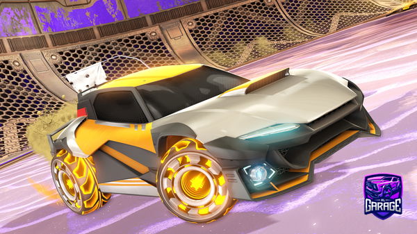 A Rocket League car design from dextertheo