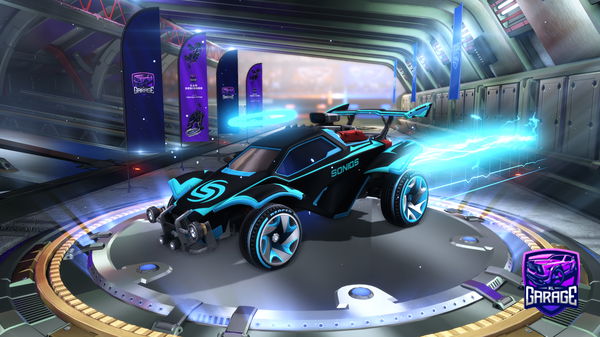 A Rocket League car design from OBDU_KriZm0