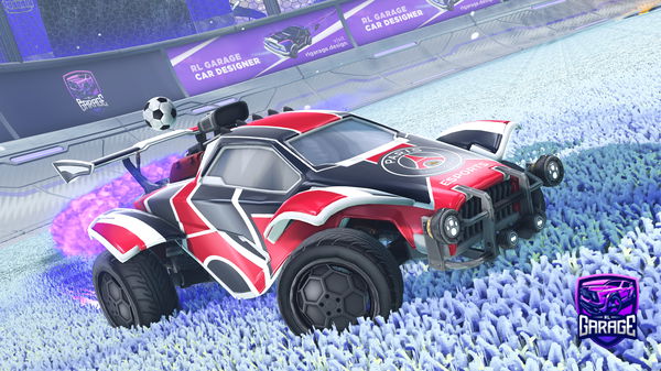 A Rocket League car design from 1Zakplayz1