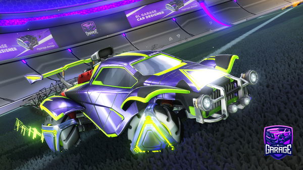 A Rocket League car design from ChuckNorris1583