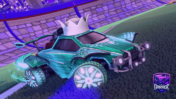 A Rocket League car design from -Goose-