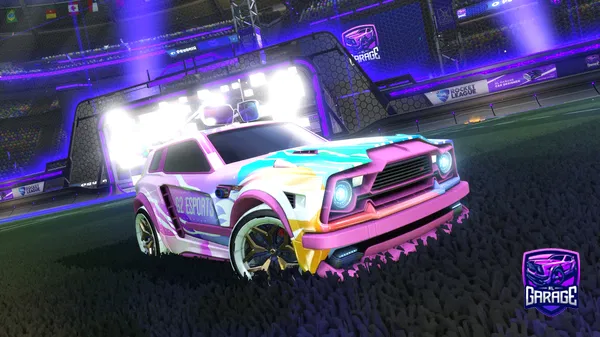 A Rocket League car design from RLGarage