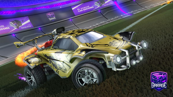 A Rocket League car design from ShootYT