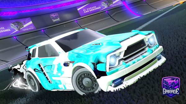 A Rocket League car design from fordmn