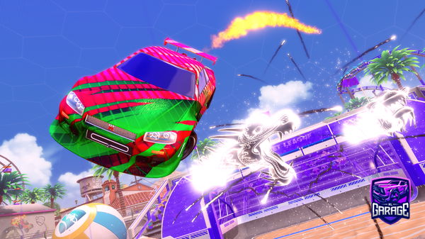 A Rocket League car design from Kian01