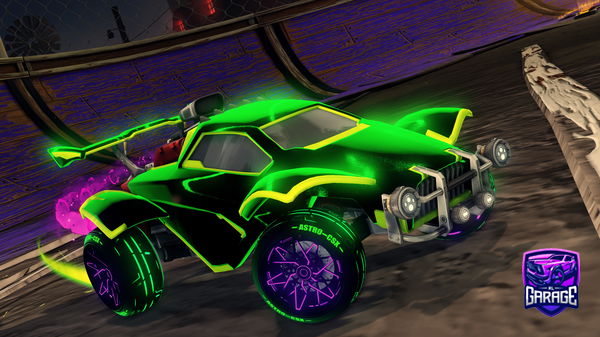 A Rocket League car design from catslikecheese2