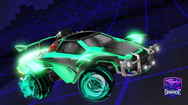 A Rocket League car design from Kloni200