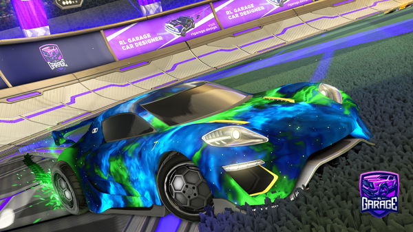 A Rocket League car design from CrY_x