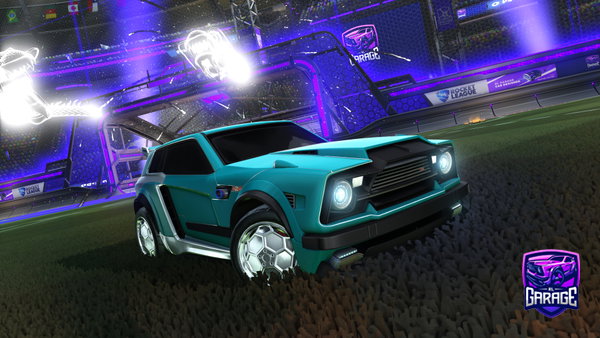 A Rocket League car design from Mrgnlz