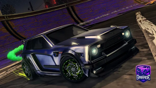 A Rocket League car design from Franpro2014721