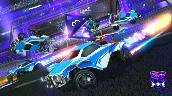 A Rocket League car design from Fire-Striker-5