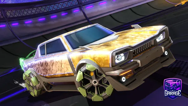 A Rocket League car design from Shooteo2313