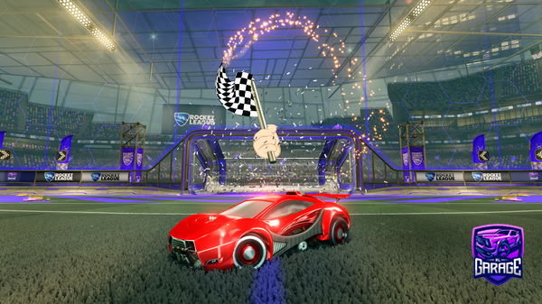 A Rocket League car design from plat3dribbler