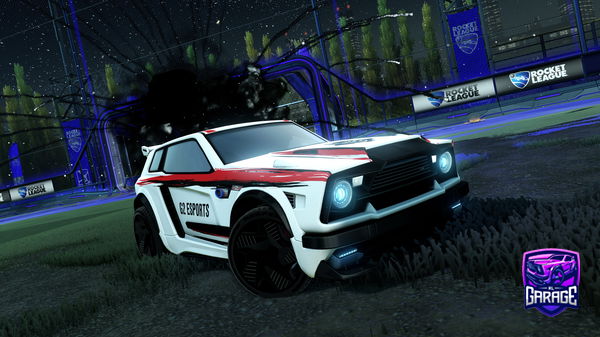 A Rocket League car design from TurkishPOW