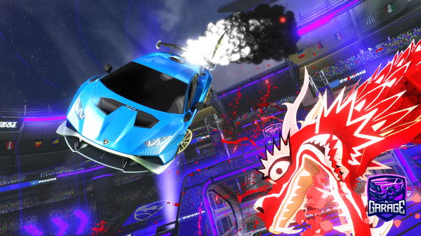 A Rocket League car design from dmoneylol7