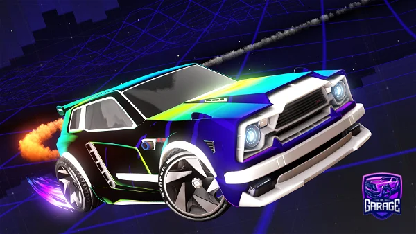 A Rocket League car design from ginger2027