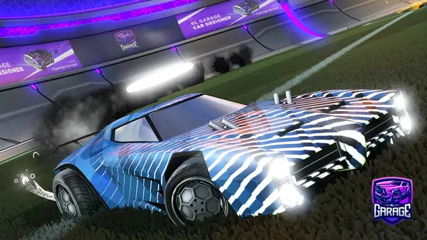 A Rocket League car design from KhiJ18