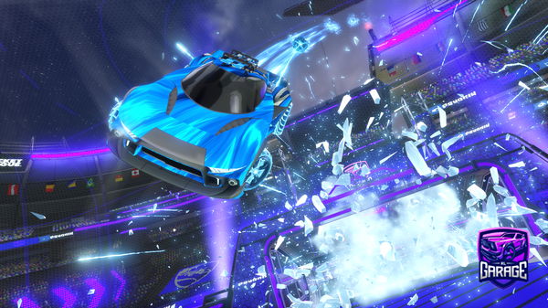 A Rocket League car design from OutOfTune