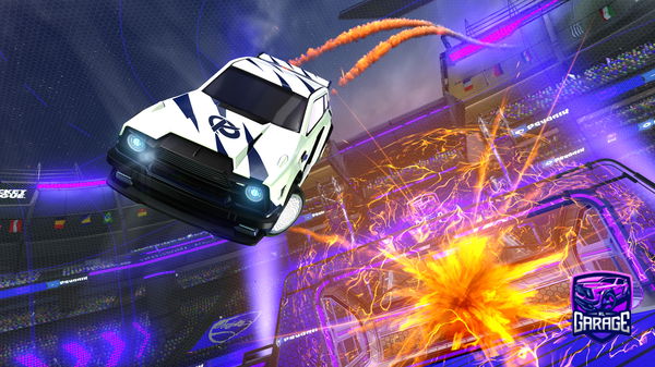 A Rocket League car design from Panicioooo