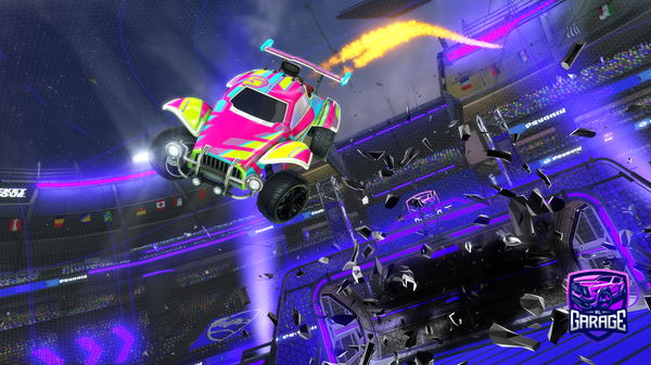 A Rocket League car design from Sharkboiii