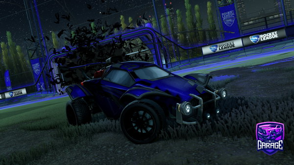 A Rocket League car design from Hulvy