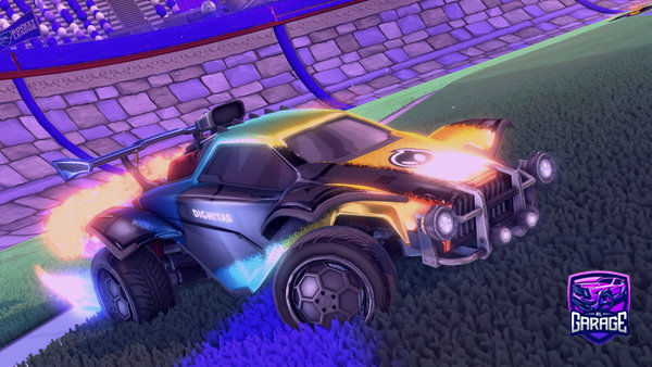 A Rocket League car design from ST7SON