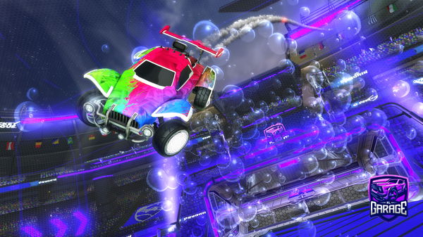 A Rocket League car design from Wicly