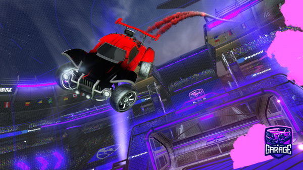 A Rocket League car design from Namipaketti2