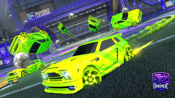 A Rocket League car design from B1ack1ce