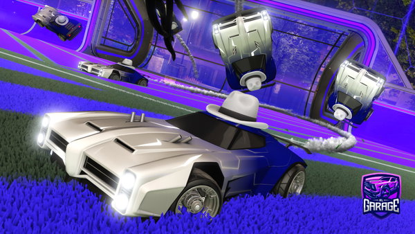 A Rocket League car design from Oajosokb